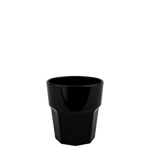 Wijn/Waterglas Remedy 26cl Zwart - 72 st.