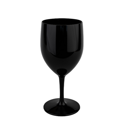 Wijnglas Op Voet 27cl Zwart - 80 st.