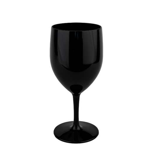Wijnglas Op Voet 27cl Zwart - 80 st.