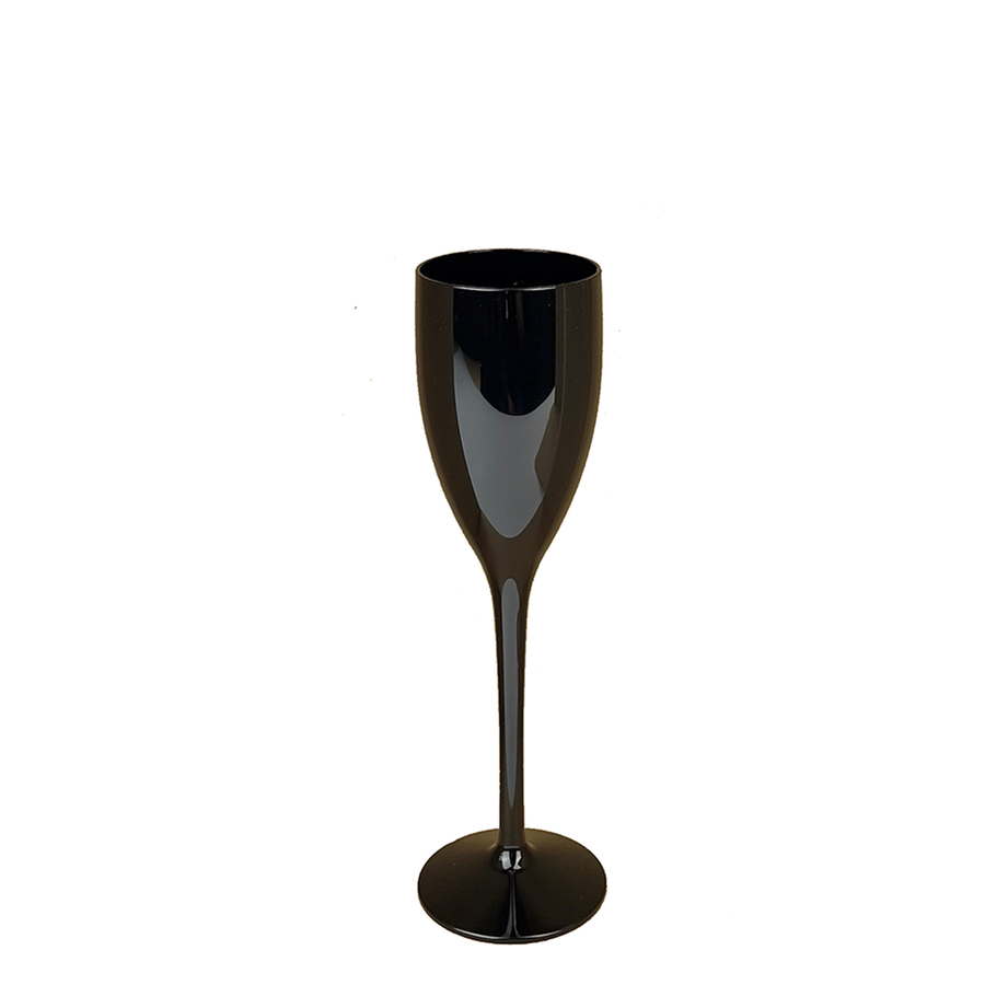 Champagneglas 12cl Zwart - 60 st.